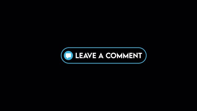 Simple Leave A Comment Lower Thirds Animation	