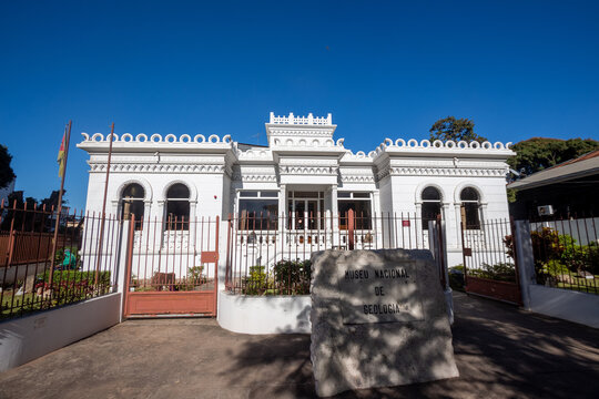 The National Museum of Geology, formerly known as the Museum of Mineralogy and Geology Freire de Andrade, was established in 1940 and inaugurated in 1943