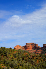 Naklejka na ściany i meble Sedona Arizona surrounding Red Rock Country