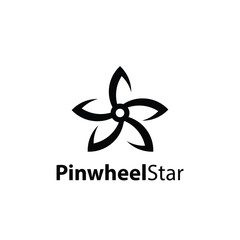 Pinwheel star logo