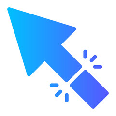 disruption gradient icon