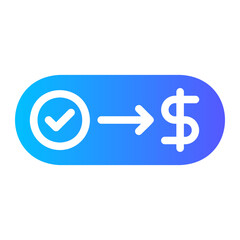 subscription gradient icon