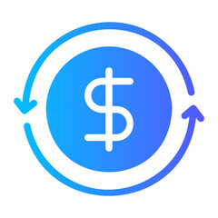 subscription gradient icon