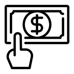 money line icon