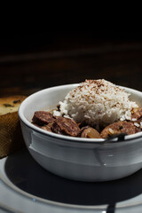 Southern Red Beans and Rice with Sausage Dinner
