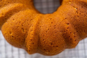Pumpkin bunt cake