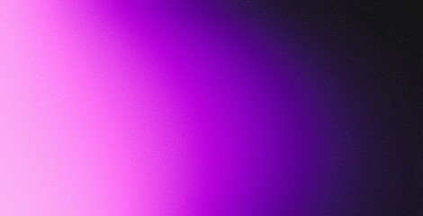 Pink magenta purple black grainy color gradient background, abstract dark banner design, noise texture