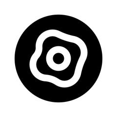 breakfast glyph icon