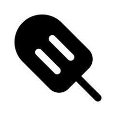 ice cream glyph icon