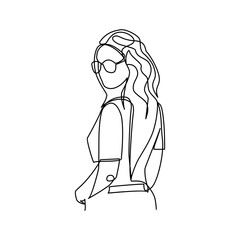 Woman vector illustration