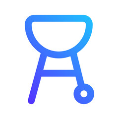 grill gradient icon