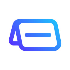 reserved gradient icon
