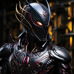 Fototapeta premium Cyber Warrior