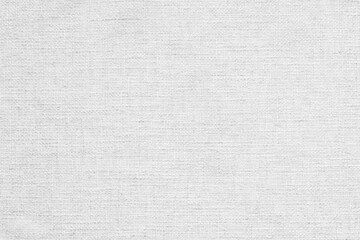 Fototapeta na wymiar White hessian sackcloth woven texture pattern background in white color