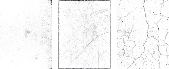Grunge Urban Backgrounds set.Texture Vector.Dust Overlay Distress Grain ,Simply Place illustration over any Object to Create grungy Effect .abstract,splattered , dirty, texture for your design. 