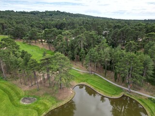 Obraz premium golf drone