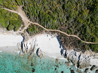 drone crique corse