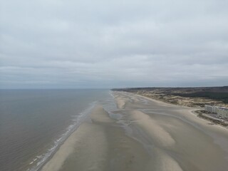 drone plage hardelot et ville