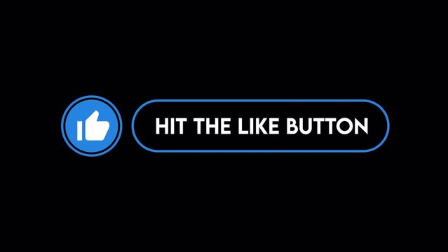 Animated Hit the Like Button Lower Thirds