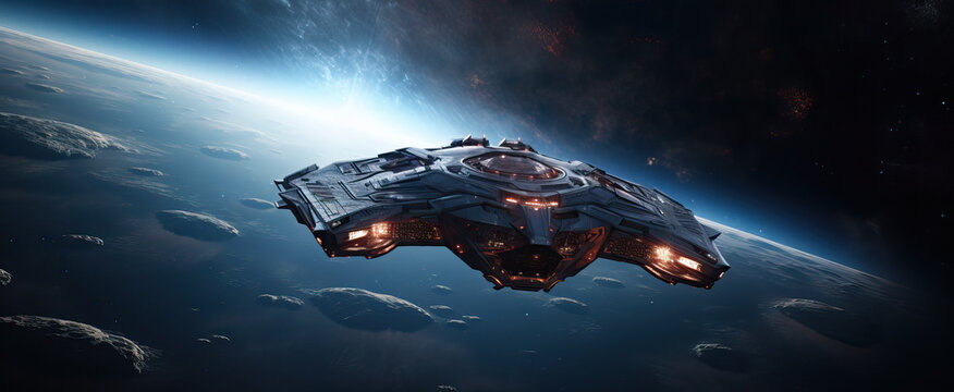earth spaceship sci-fi