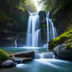 waterfall in the forest