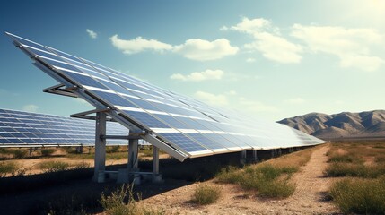 solar panel installation for renewable energy with generative ai