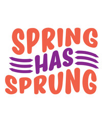 Spring Vector, Elements and Craft Design.