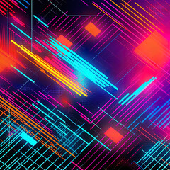 Vector modern futuristic gradient geometric background