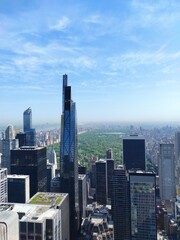 New-York, roof Top, vue sur Central Park