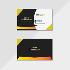 Company Creative Business Card Template Vector Design