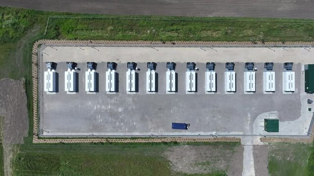 Lithium Ion Mega Pack Energy Storage System