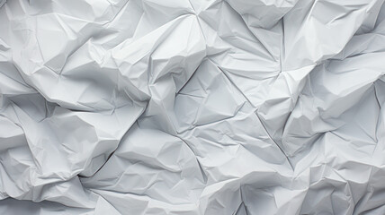 Obraz premium White paper with crumpled effect