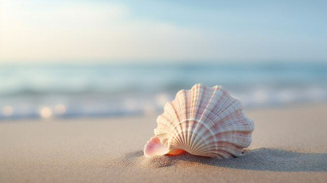 shell on the beach