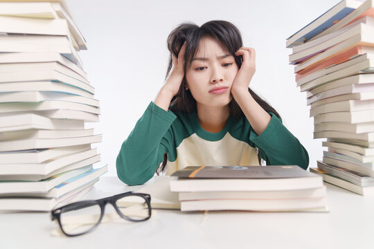 Crazy female college student
