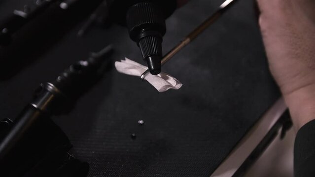 AR-15 complete disassembly and cleaning, bolt, barrel