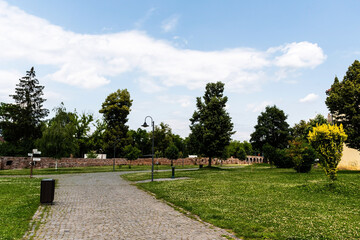 The medieval fortress of Targu Mures, Romania.