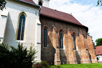 The Fortress Church or the Big Church. The medieval fortress of Targu Mures, Romania.