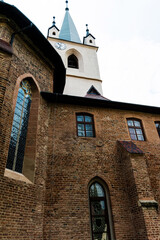The Fortress Church or the Big Church. The medieval fortress of Targu Mures, Romania.