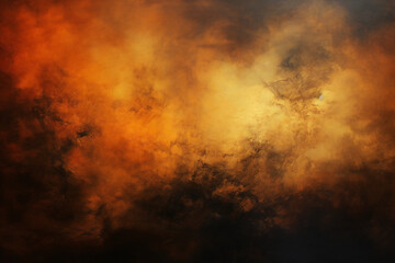 Naklejka premium An abstract smoky heat cloud-like texture with a grunge feel