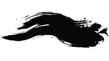 brushstroke of artists, splash ink vector, abstract art