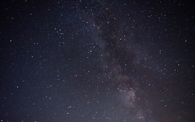 starry night cosmos sky background