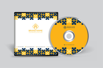 Orange  corporate CD cover design
