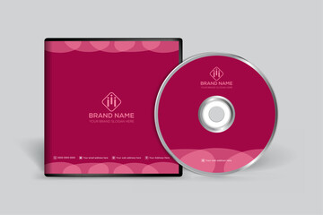 pink color CD cover design