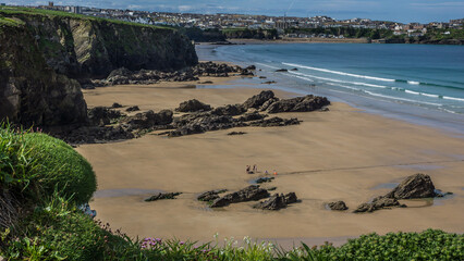 Looking over Newquay