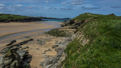 Looking Down Porth Beach
