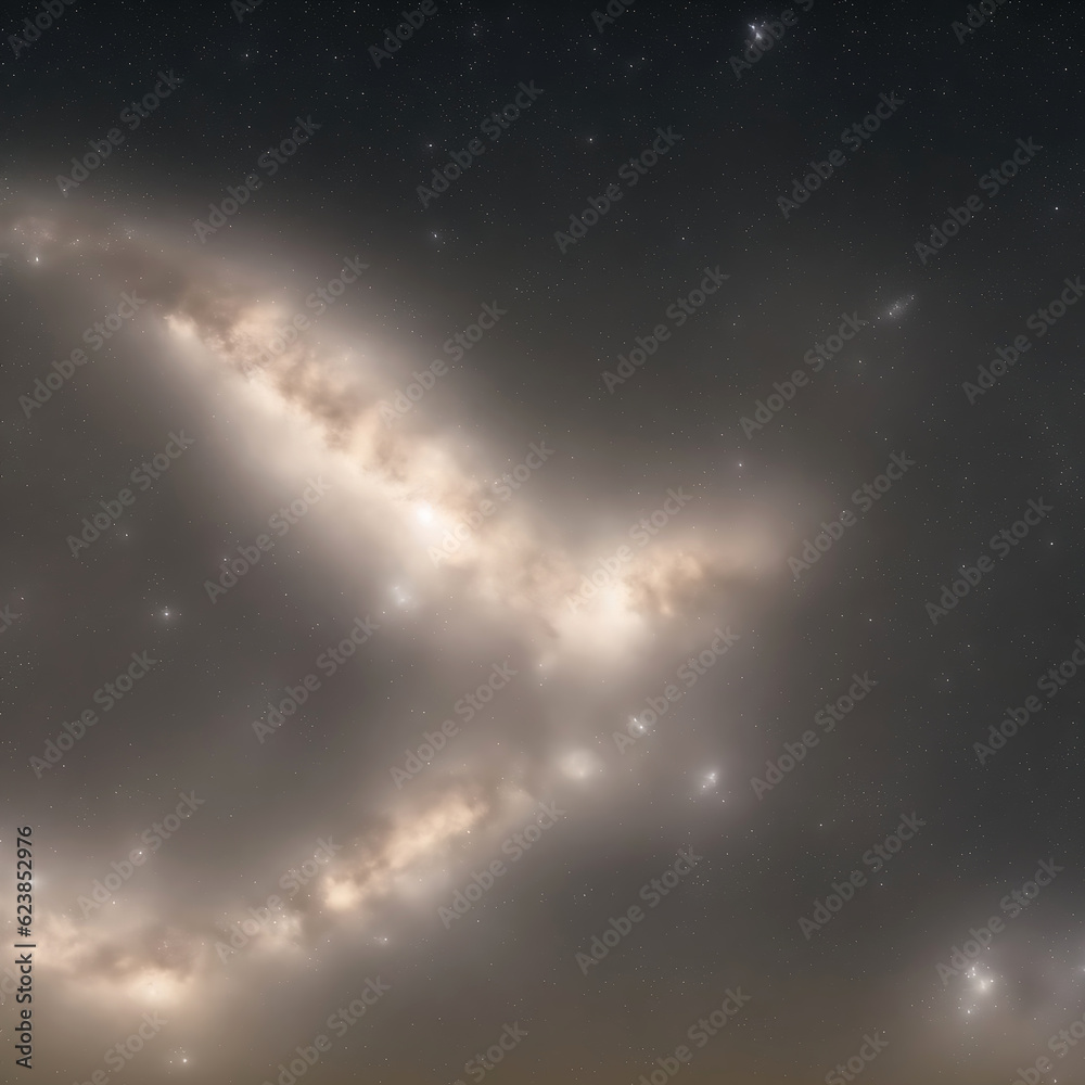 Canvas Prints nice universe background, ia generative