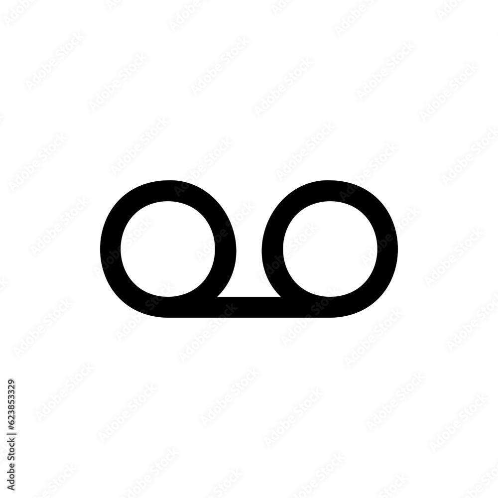 Poster voicemail icon record symbol recording icons . voice message icon, voice recorder icon, voice mail i