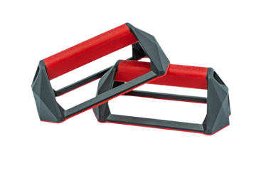 push ups bar cross training with transparent background. PNG