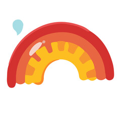 cloud, sky, vector, illustration, cartoon, design, art, day, rain, blue, baby, nature, weather, fun, symbol, summer, water, card, color, clouds, bird, icon, sign, sun, air