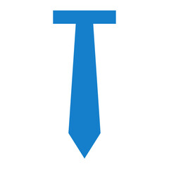 T letter tie logo icon template